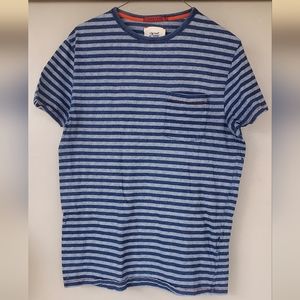 deus ex machina true indigo t shirt medium